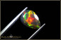 Preview: Welo Opal facettiert im Tropfenschliff - 2,12ct - smoked