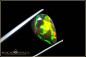 Preview: Welo Opal facettiert im Tropfenschliff - 2,12ct - smoked