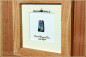 Preview: Winton Boulder Opal - 10,24ct - Black Edition im 12x12cm Gleditschie Holzrahmen