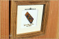 Preview: Yowah Boulder Opal - 20,01ct - Black Edition im 12x12cm Zebrano Holzrahmen