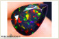 Preview: Tropfenschliff facettierter Welo Opal - smoked - 3,62ct