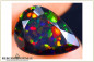 Preview: Tropfenschliff facettierter Welo Opal - smoked - 3,62ct