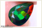 Preview: Tropfenschliff facettierter Welo Opal - smoked - 1,17ct