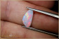 Preview: Weißer Opal aus dem West Side Feld in White Cliffs mit 1,25ct