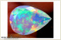 Preview: Bunter Welo Opal im Tropfenschliff facettiert - 2,66ct