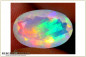 Preview: Bunter Welo Opal im Ovalschliff facettiert - 2,19ct