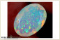 Preview: Bunter seltener Pinfire Welo Opal im Ovalschliff facettiert - 3,56ct