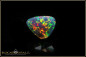 Preview: Welo Opal smoked und facettiert im "Rose Cut"  - 3,11ct