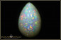 Preview: Riesiger Welo Pinfire Opaltropfen Cabochon - 24,30ct