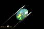 Preview: Welo Metallic Neon Opal facettiert im Ovalschliff - 0,94ct