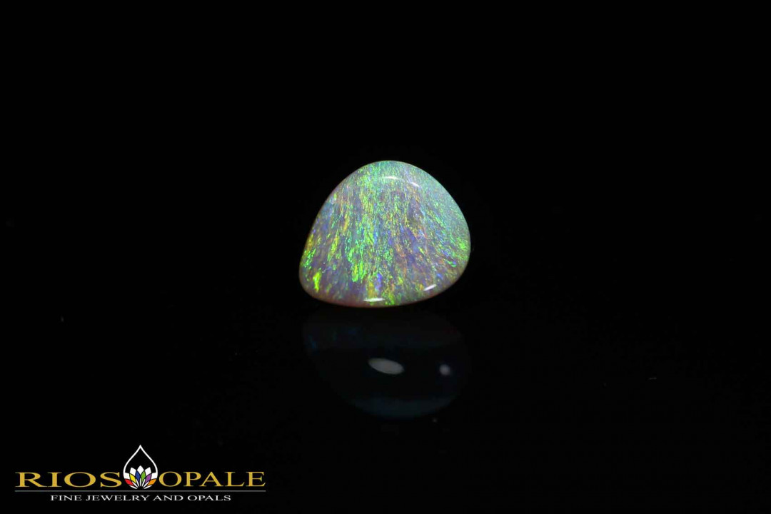Lightning Ridge Kristall Opal 2,44ct - Brillanz B4