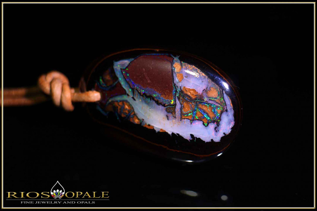 Koroit Boulder Opal Anhänger - 48,48ct