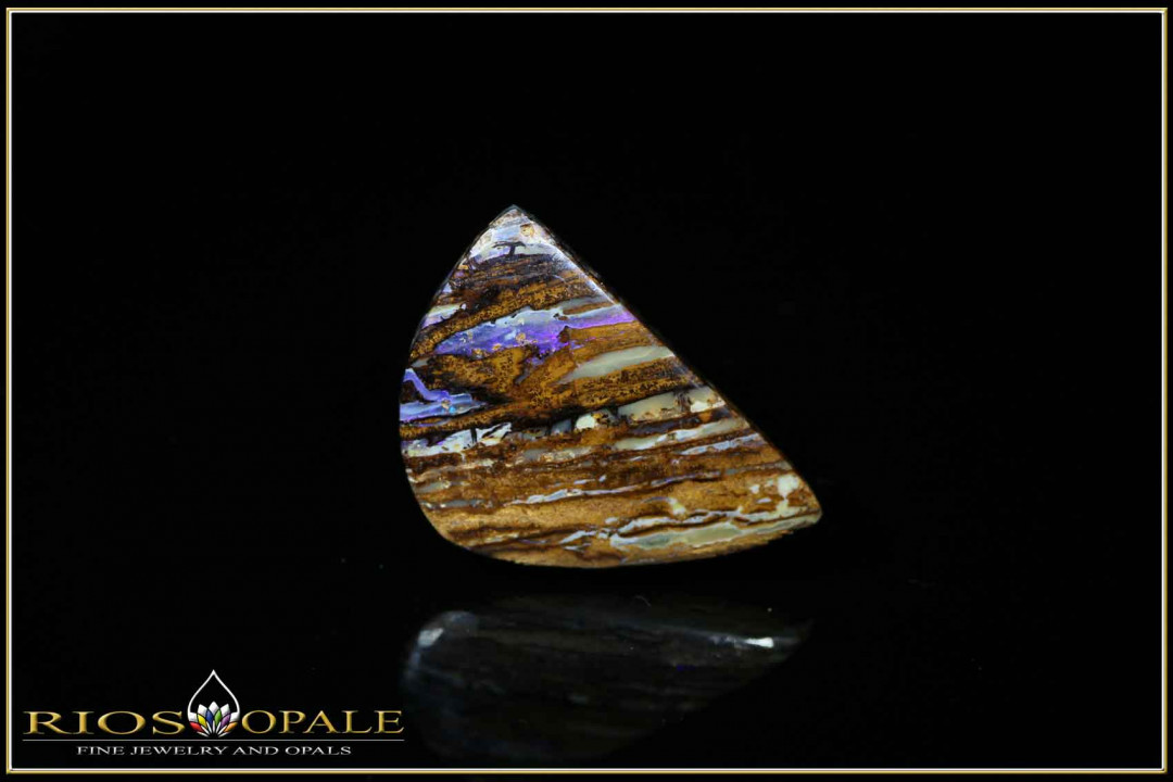 Yowah opalisiertes Holz Boulder Opal - 15,33ct