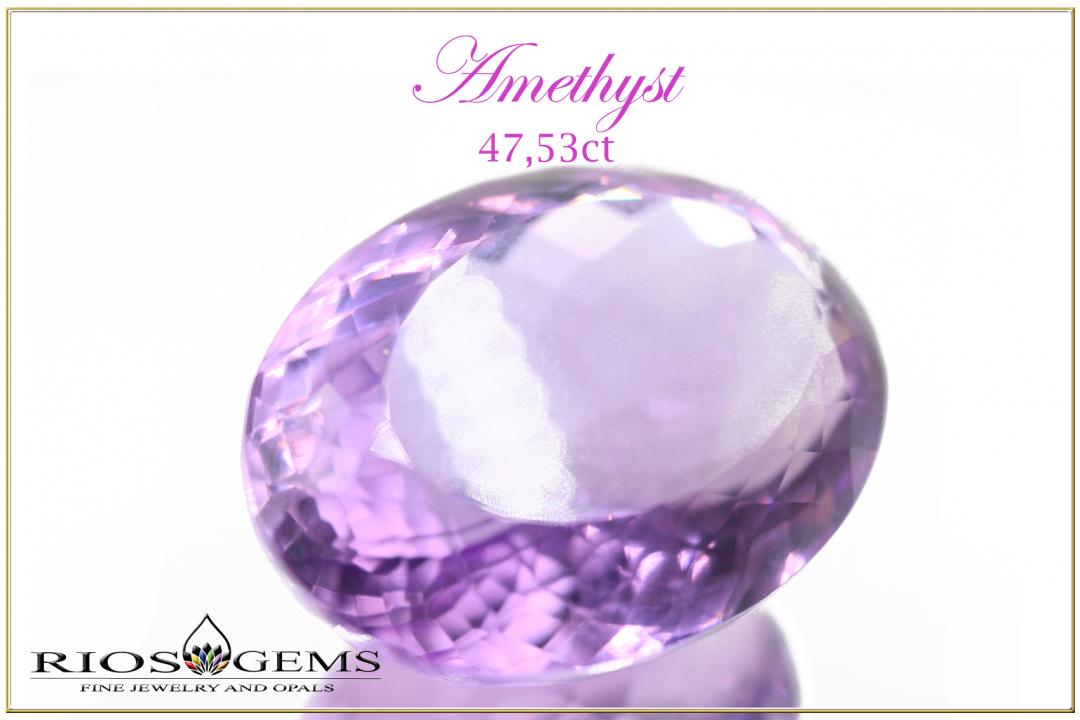 Amethyst - IF - 47,53ct