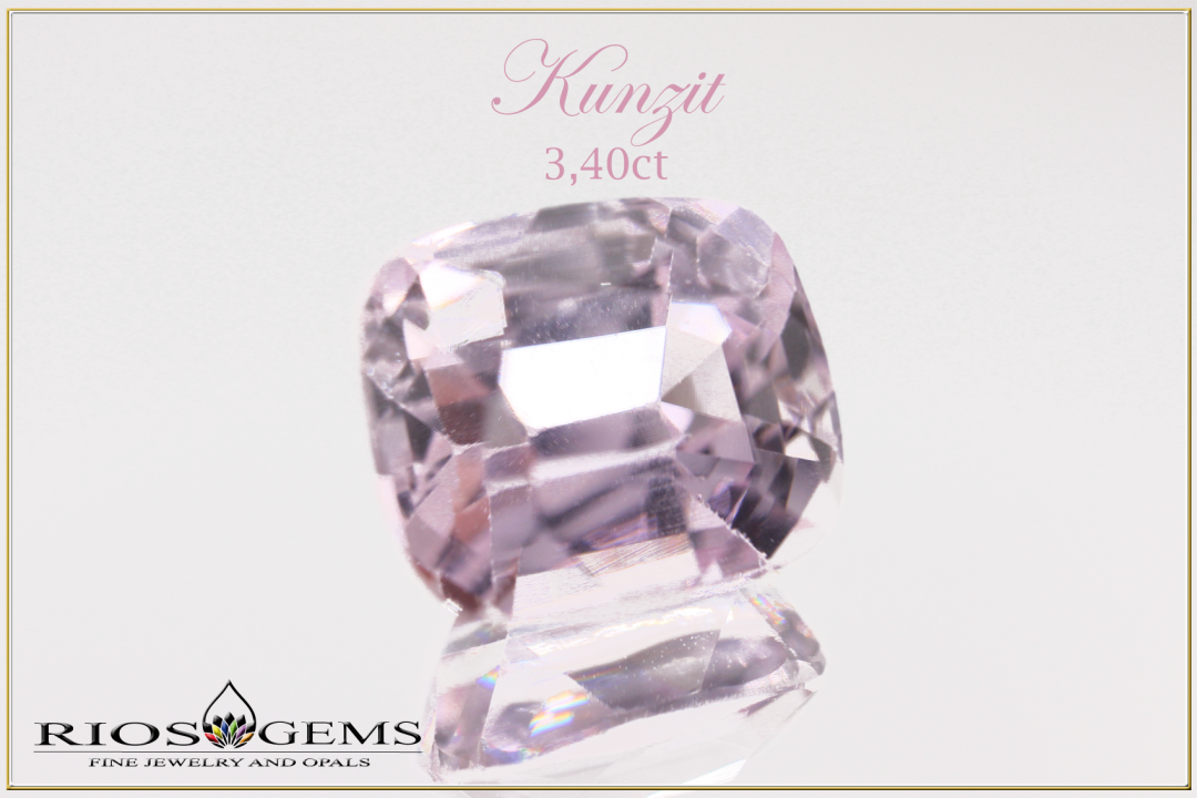 Kunzit - VS2 - 3,40ct