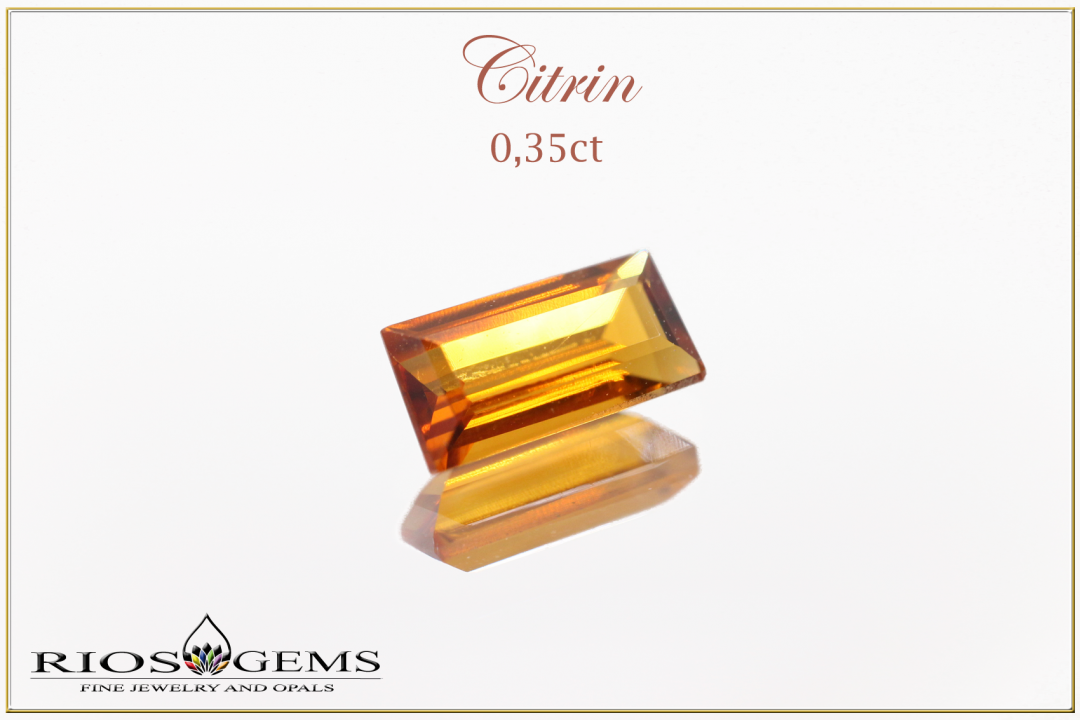 Madeira Citrin - VVS2 - 0,35ct