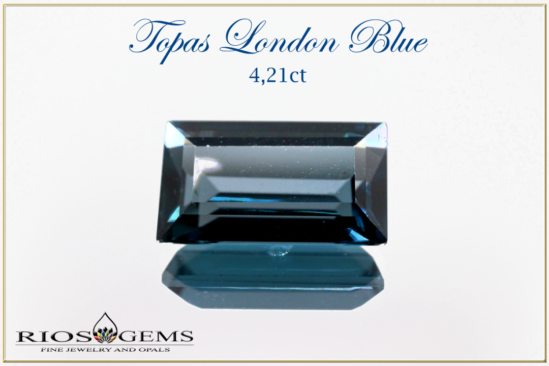 Topas London Blue - VVS2 - 4,21ct