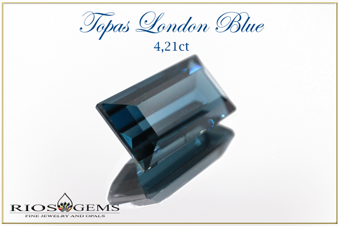 Topas London Blue - VVS2 - 4,21ct