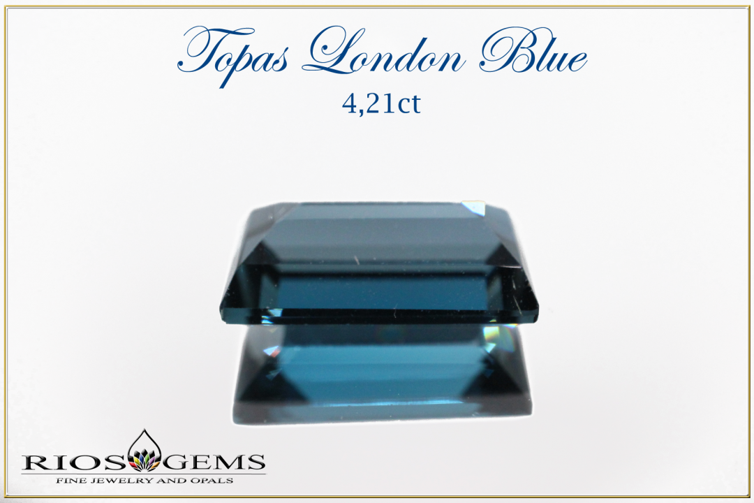 Topas London Blue - VVS2 - 4,21ct