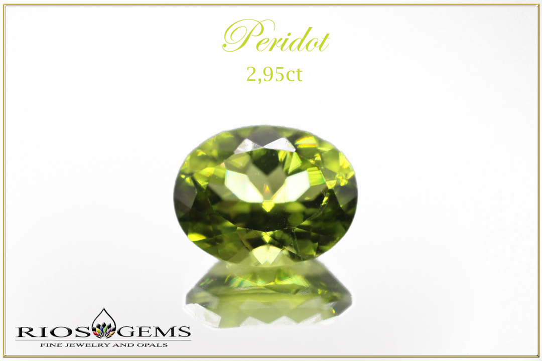 Peridot - VVS1 - 2,95ct