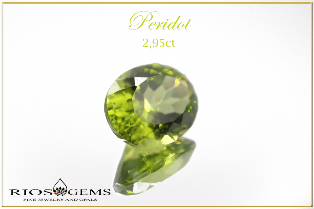 Peridot - VVS1 - 2,95ct