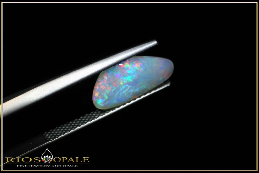 Weißer Opal aus dem West Side Feld in White Cliffs mit 1,25ct