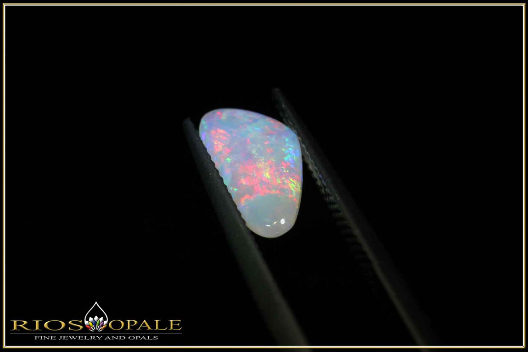 Weißer Opal aus dem West Side Feld in White Cliffs mit 1,25ct