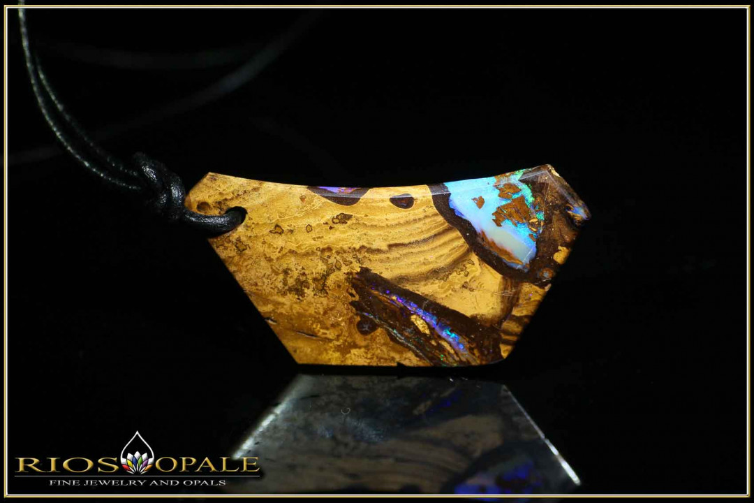 Yowah Boulder Opal Anhänger - 22,04ct