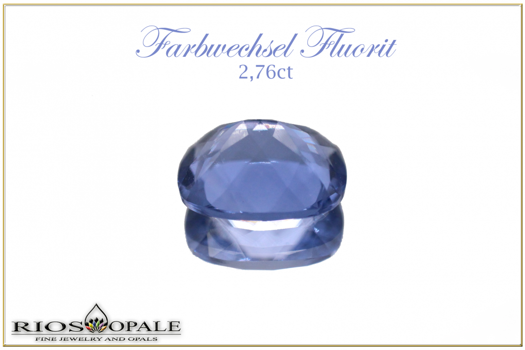 Farbwechsel Fluorit - IF - 2,76ct