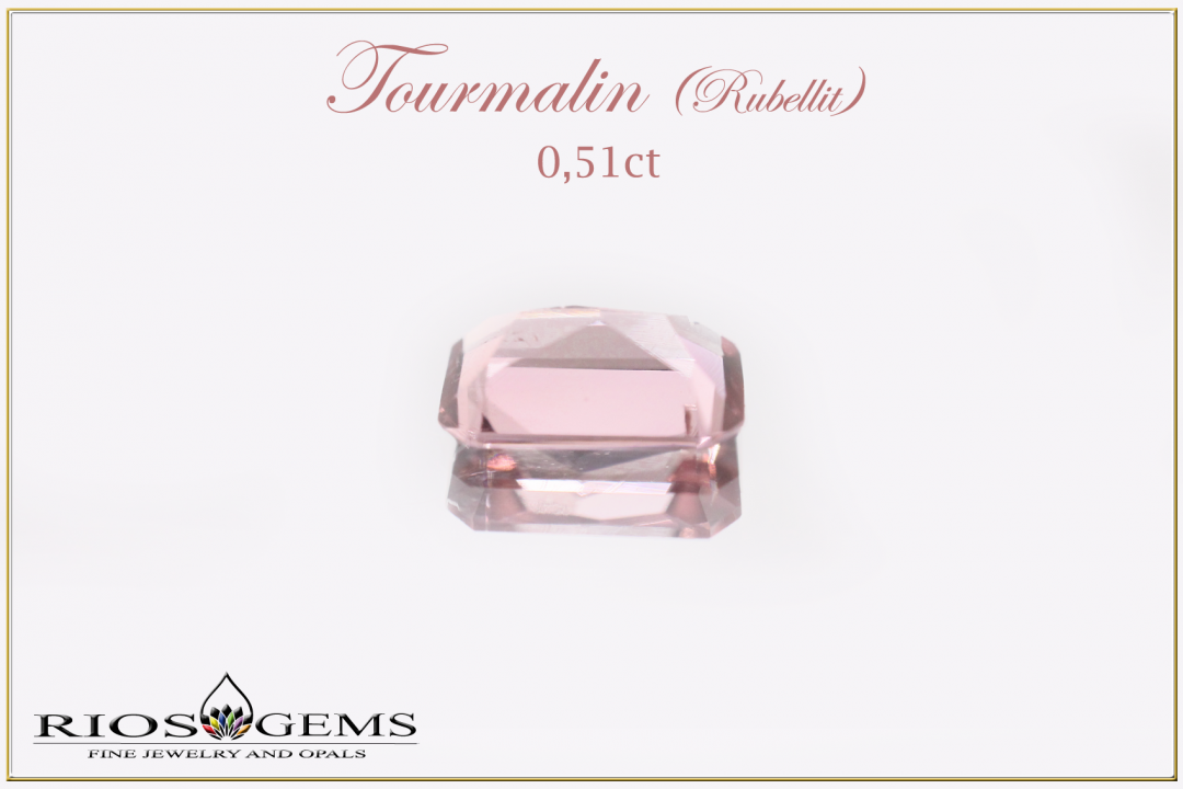 Turmalin (Rubellit) - SI1 - 0,51ct