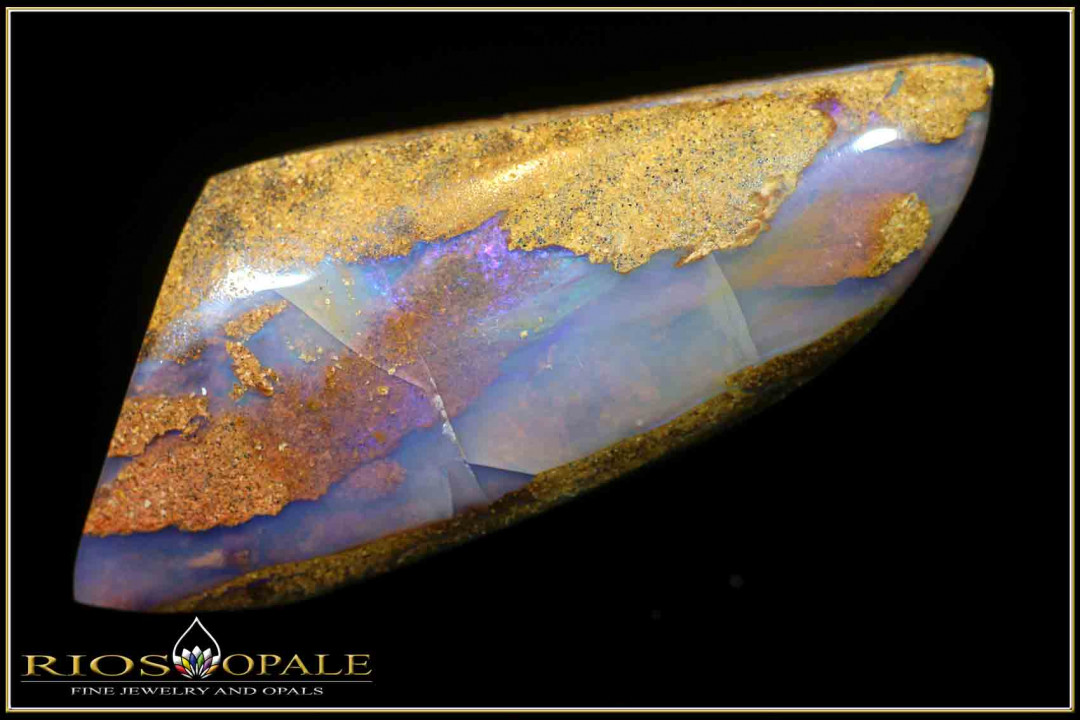 Jundah opalisiertes Holz Boulder Opal - 71,39ct