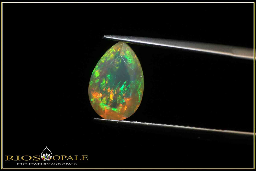 Welo Opal facettiert im Tropfenschliff - 1,97ct