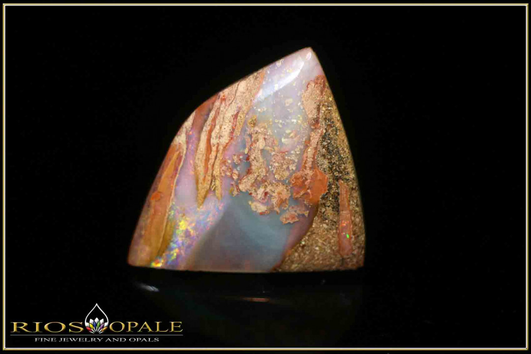 Jundah opalisiertes Holz Boulder Opal - 15,57ct