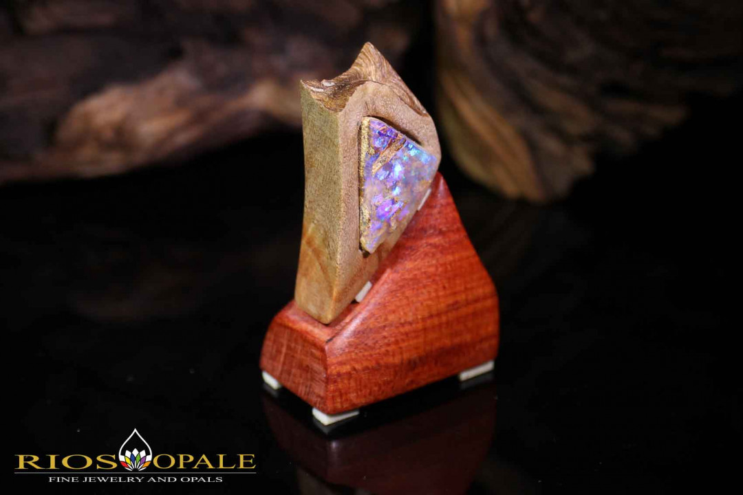 Jundha Pipe Wood Opal - 4,62ct - Collectible