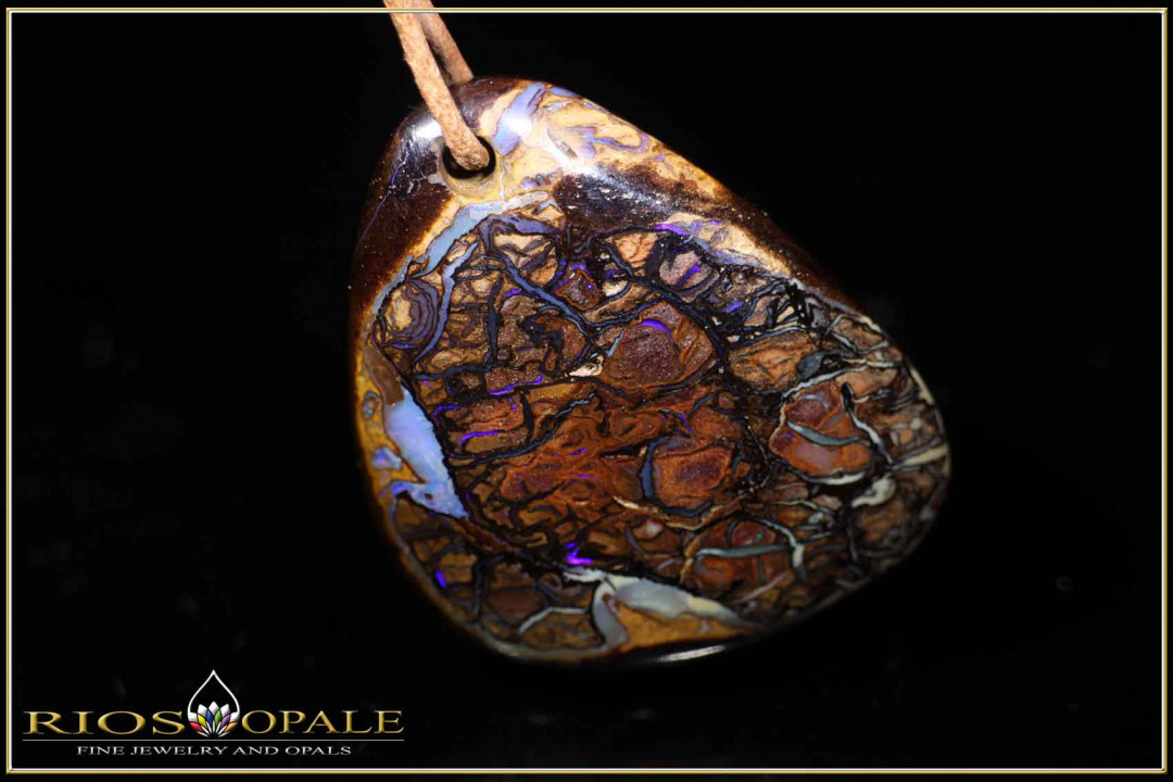 Yowah Boulder Opal Anhänger - 49,30ct