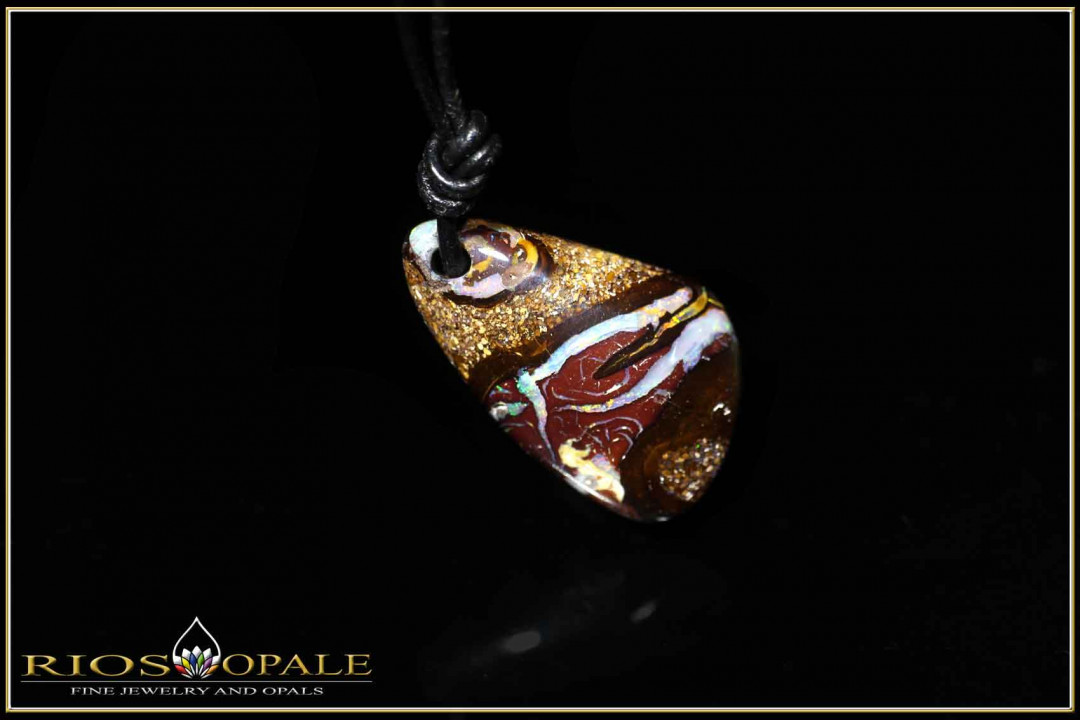 Yowah Boulder Opal Pendant - 11,02ct