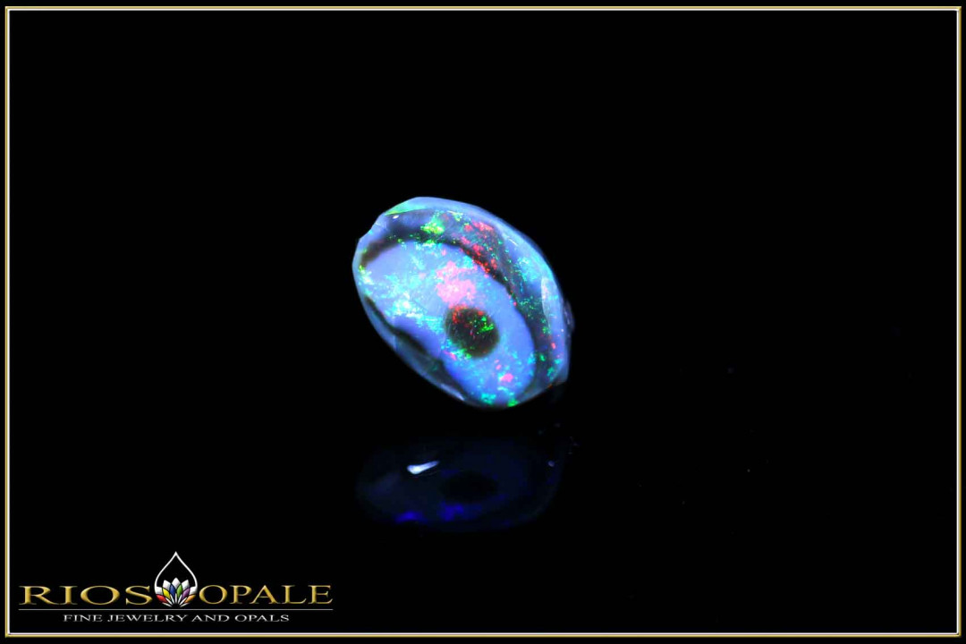 Welo Phantom Egg Opal "Das Auge" - 6,64ct