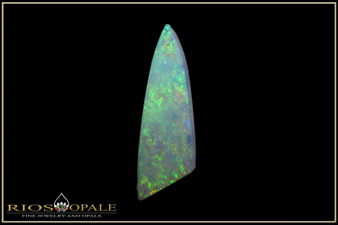 Sehr seltener großer grün funkelnder Mintabie Opal - 4,65ct