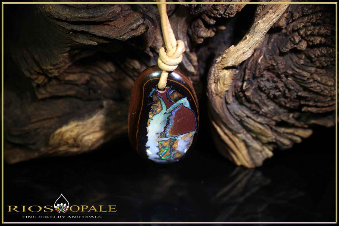 Koroit Boulder Opal Anhänger - 48,48ct