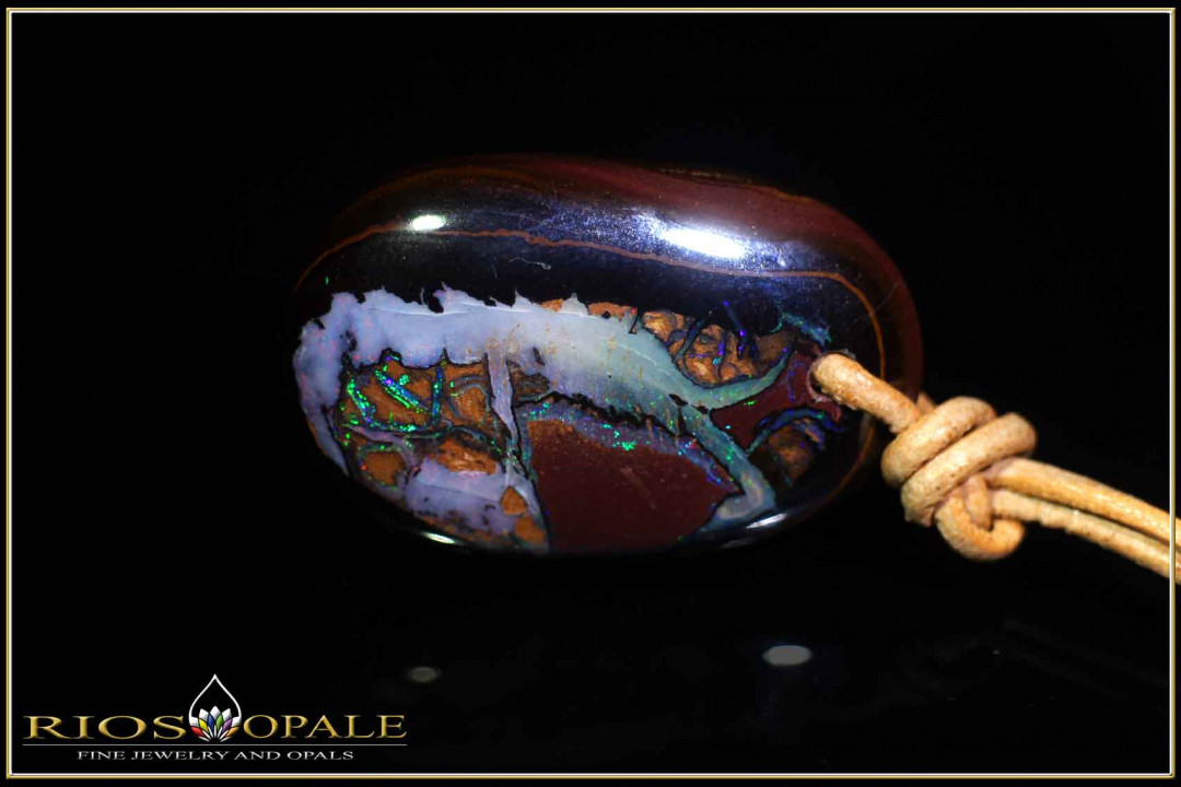 Koroit Boulder Opal Anhänger - 48,48ct