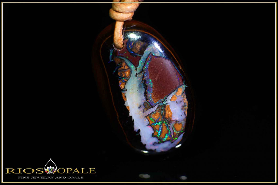 Koroit Boulder Opal Anhänger - 48,48ct