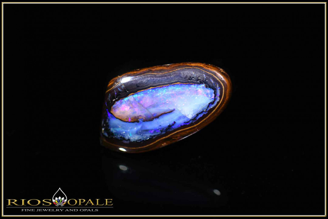 Yowah Boulder Opal Nuss Herz - 21,56ct