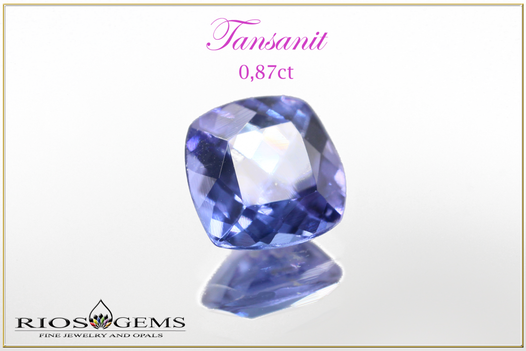 Tansanit - VS2 - 0,87ct