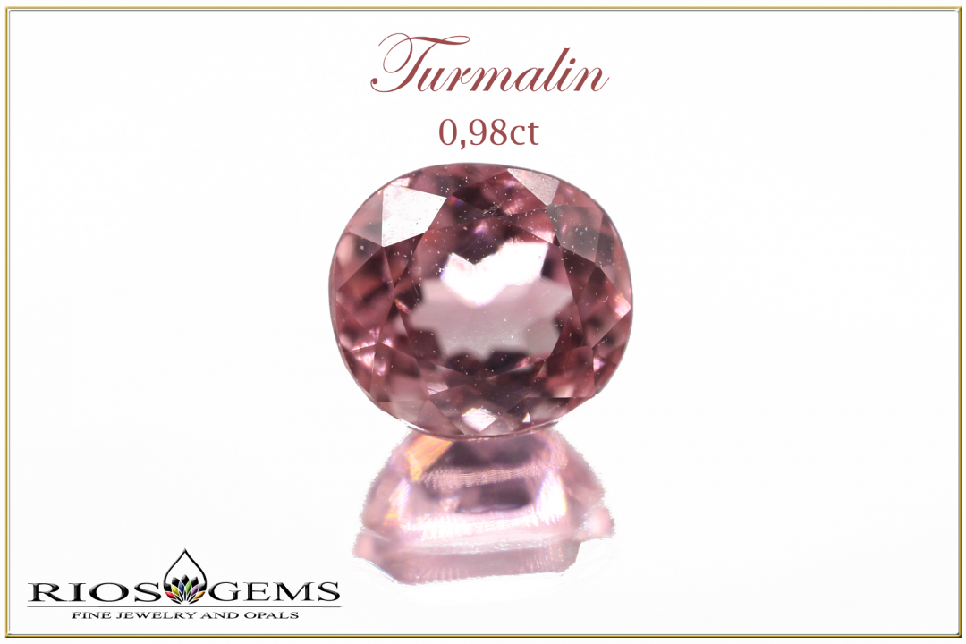 Pink Tourmaline - SI1 - 0,98ct