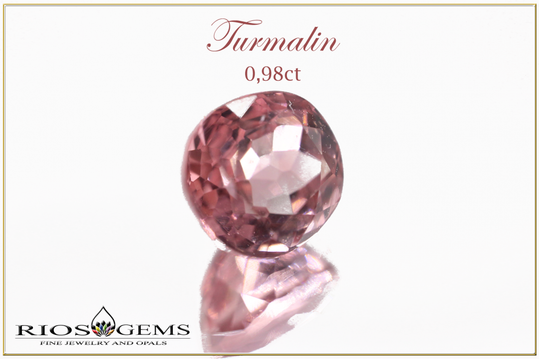 Pink Tourmaline - SI1 - 0,98ct