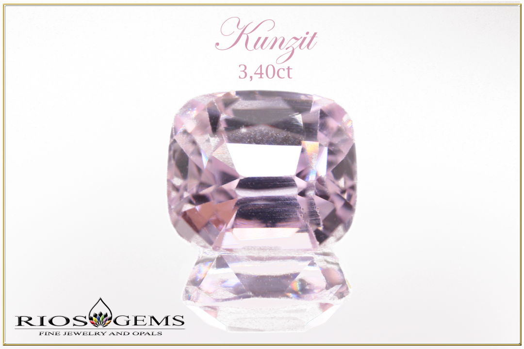 Kunzit - VS2 - 3,40ct