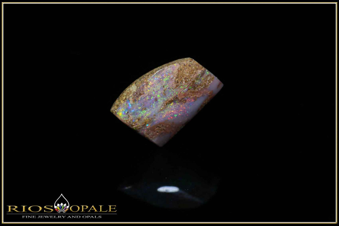 Jundah opalisiertes Holz Boulder Opal 5,82ct