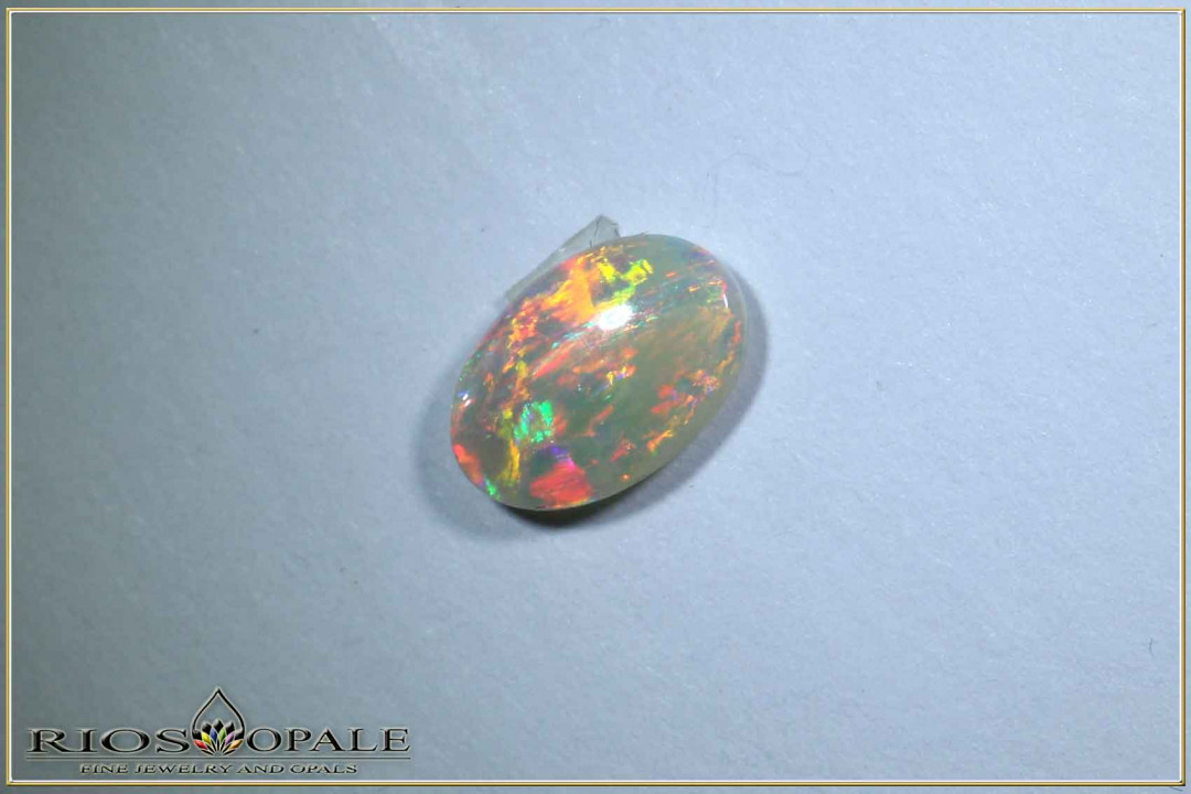 Lightning Ridge Kristall Opal - N6-N7 Body Tone - Brillanz B2 - 0,59ct