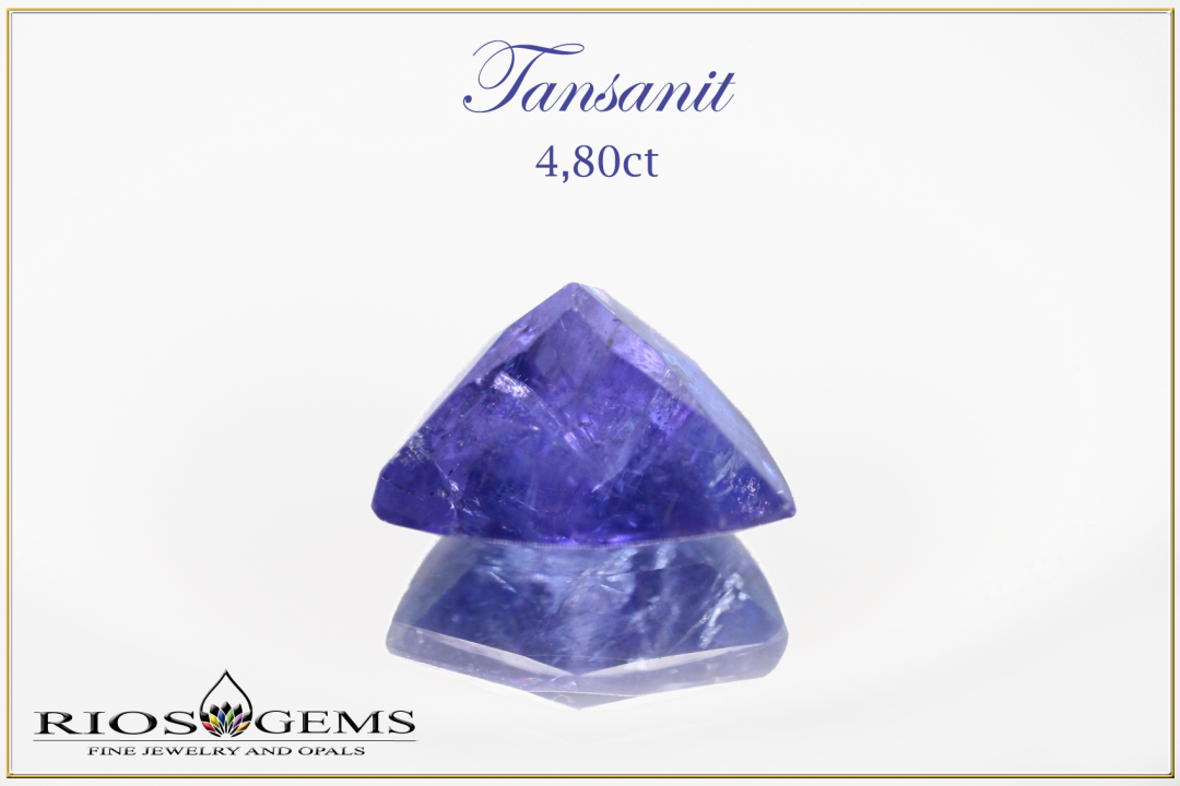 Tansanit - P3 - 4,80ct