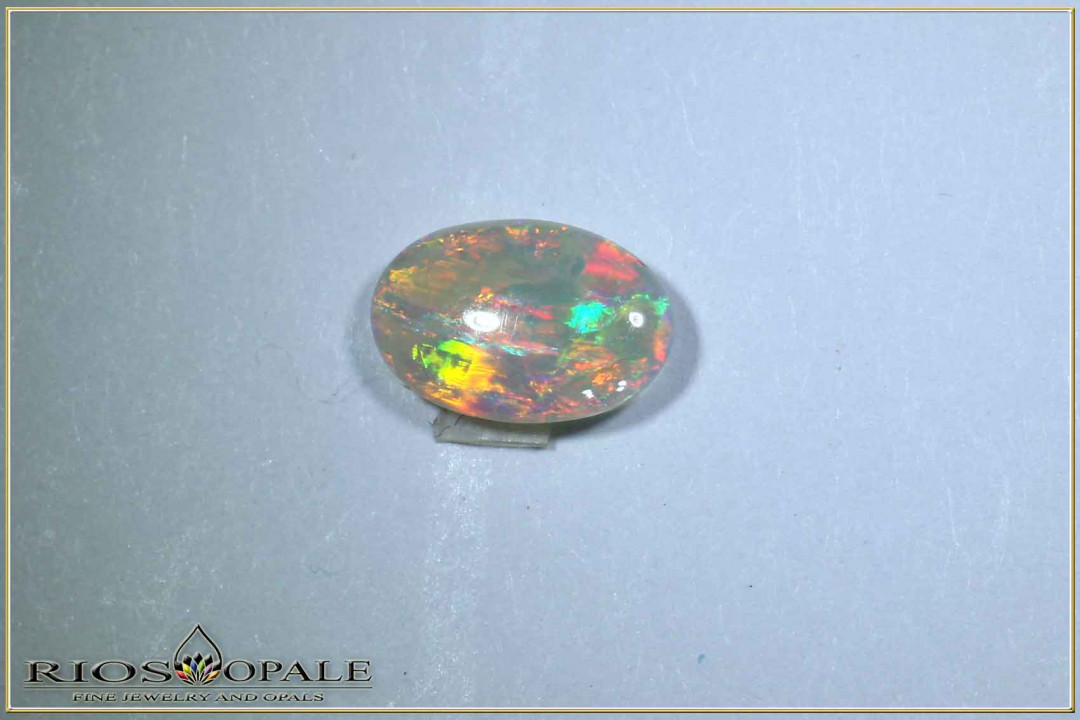 Lightning Ridge Kristall Opal - N6-N7 Body Tone - Brillanz B2 - 0,59ct